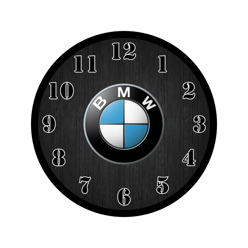 Bmw, ceas lemn de perete, model 45